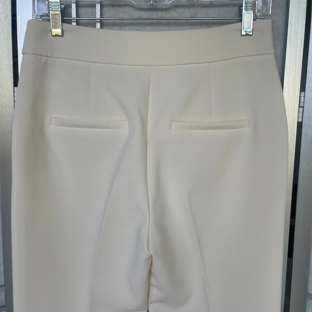 NWOT Veronica Beard Off-White/Gold Renzo Pants sz 4 - Picture 4 of 9